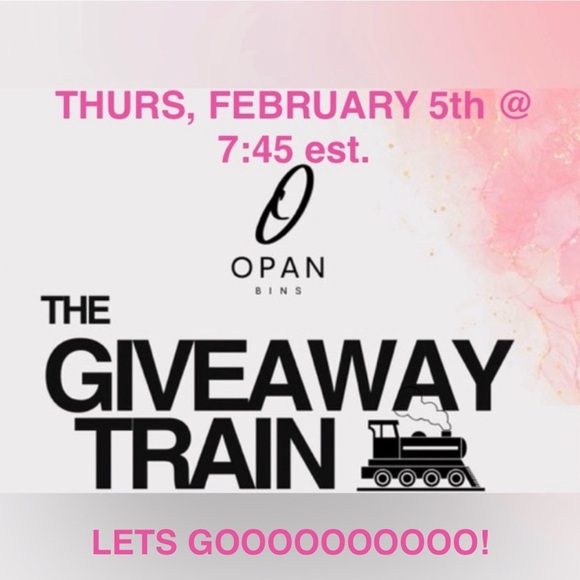 Non Stop Givys - Opan Bins Giveaway Train